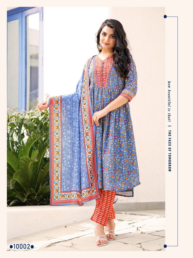 Paradise By Parra Designer Printed Kurti With Bottom Dupatta Wholesale Price In Surat
